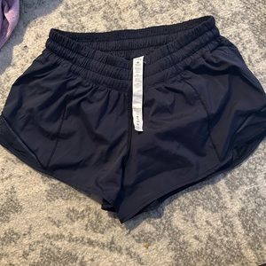 Navy blue lululemon shorts